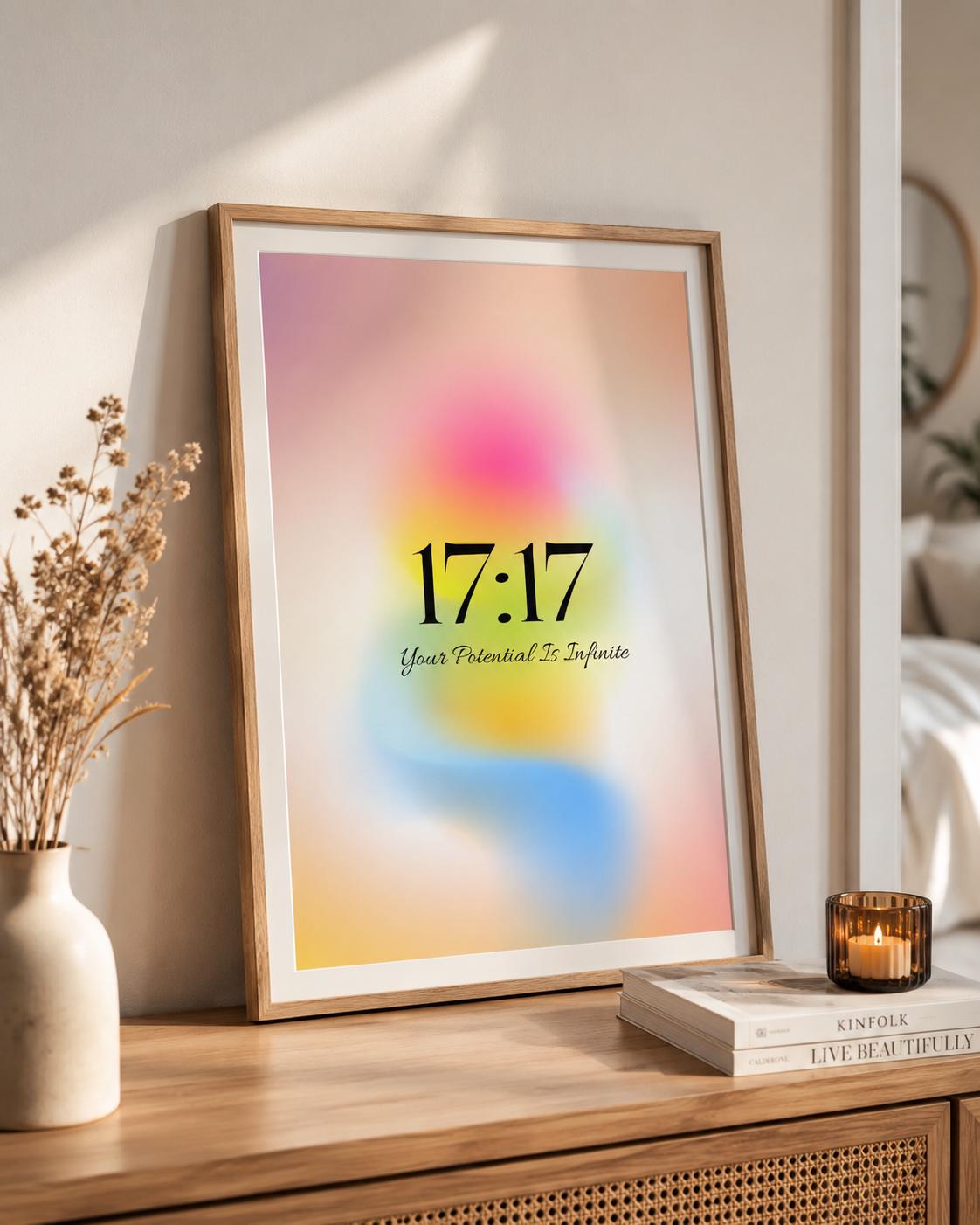 Angel Number 17:17 - Etsy