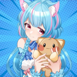 Custom Anime Commission for your profil picture Twitch, Discord, youtube, and fanart
