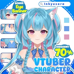 Kundenspezifisches Anime Vtuber Modell: Live2D Schattenbild, Kommerzielle Nutzung