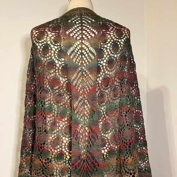 handknit shawl