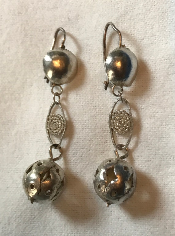 Vintage Guatemalan earrings