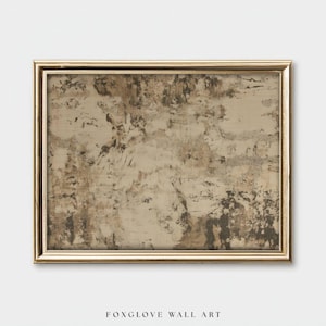 Neutral Abstract Textile Print | Vintage Fabric Pattern, Wabi Sabi Wall Art (Digital Download)