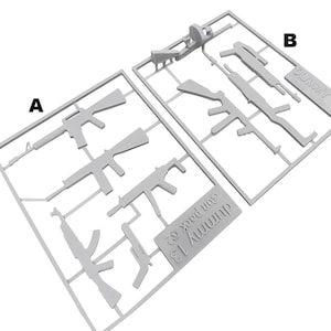 Gun Pack 2 for Dummy 13 | 3D Printed Toy Weapon Accessories For Action Figure