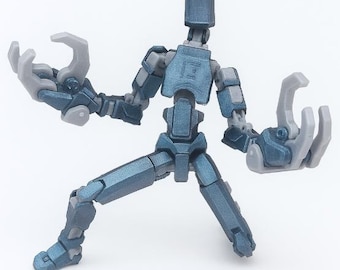 Power Claws for Dummy 13 | 3D Printed Action Figure Doll Accessory