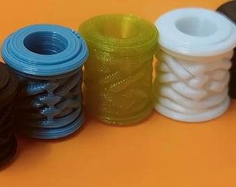 Viking Beads for Drawstring Decoration Jewelry Making & Norse-inspired Crafts (2 Pack) 3D Printed