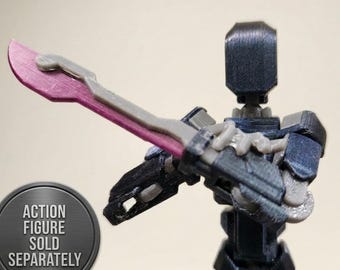 Brazos con espada para maniquí 13 / Paquete de 2 / Accesorio para figura de acción impreso en 3D