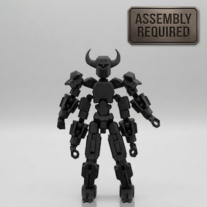 Mecha 13 | SPECIALUTGÅVA Dummy 13 Actionfigur | 3D-utskriven ledad leksak