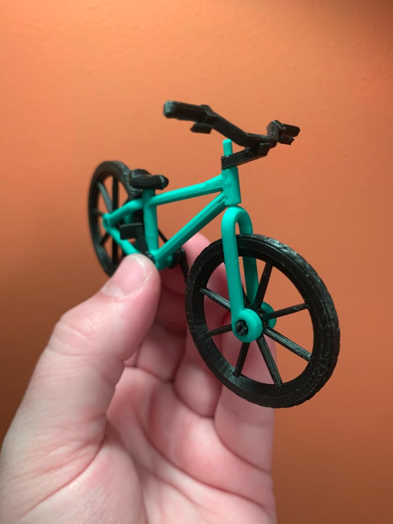 Cyclist 13 | Special Edition Dummy 1 | 3D Printed BMX Biker Action Figure and Bicycle image 8