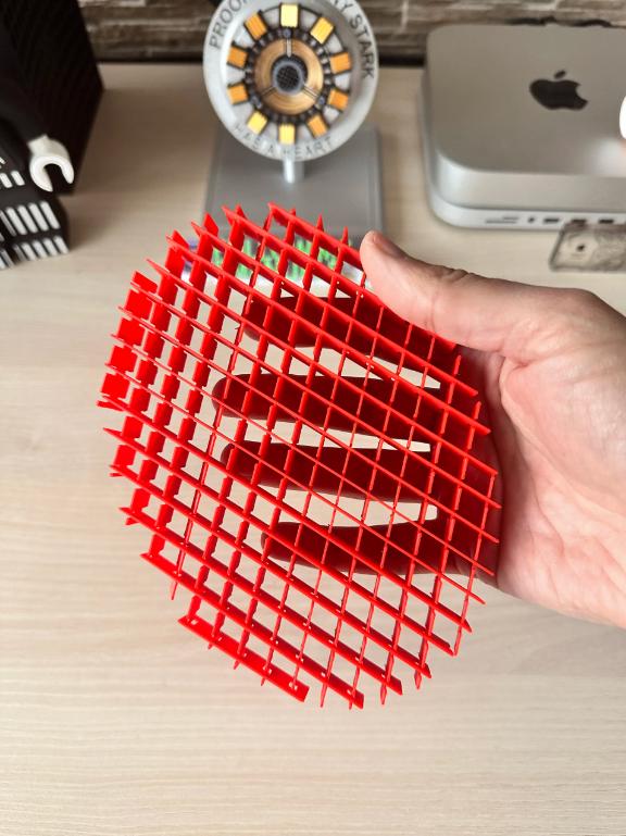 Waffle Fidget | 3D-gedrucktes Morphing Schreibtischspielzeug für Stressabbau und sensorische Stimu - Bild 7 von 7