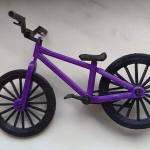 Cyclist 13 | Special Edition Dummy 1 | 3D Printed BMX Biker Action Figure and Bicycle image 10