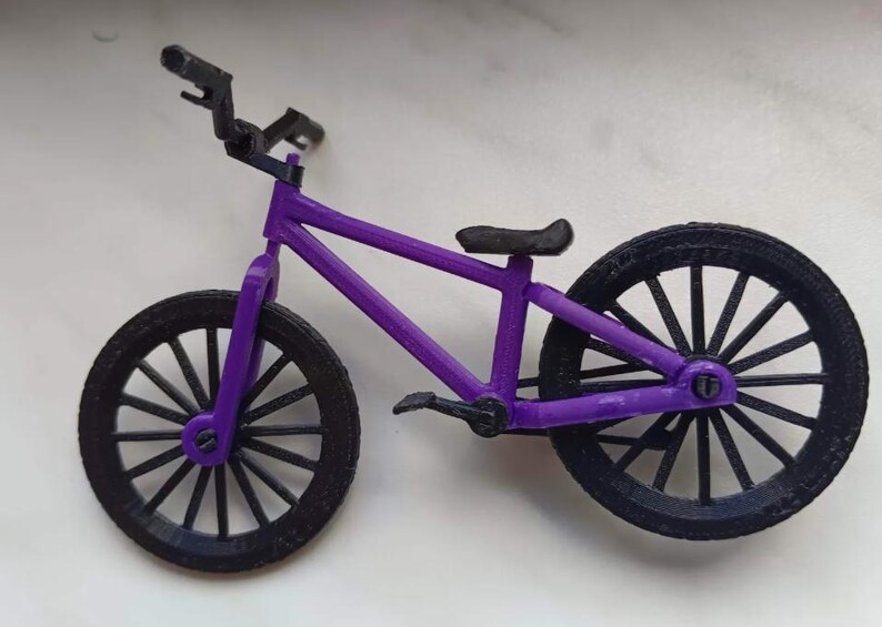 Cyclist 13 | Special Edition Dummy 1 | 3D Printed BMX Biker Action Figure and Bicycle image 10