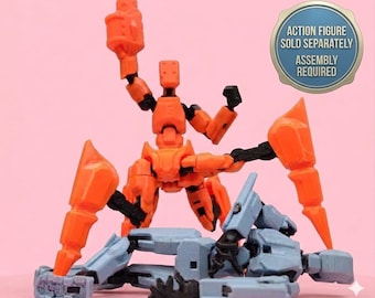 Spider Walker Mech Legs for Dummy 13 | 3D Printed Action Figure Doll Accessory