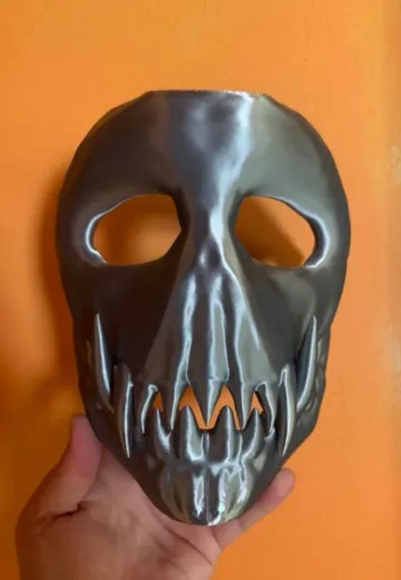 Articulated Skull Mask With Moveable Jaw | 3D Printed