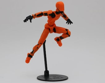 Stand (2 Types) For Dummy 13 | 3D Printed Action Figure Doll Accessories
