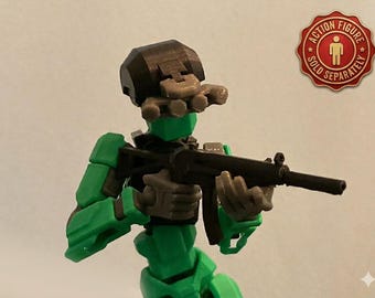 Nachtsichthelme für Dummy 13 | 2 Varianten enthalten | 3D Gedrucktes Custom Actionfigur Zubehör