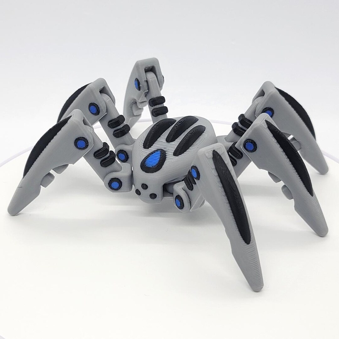 Crawler | Robot Mech Action Figure | 3D Printed Articulated Animal Toy ...