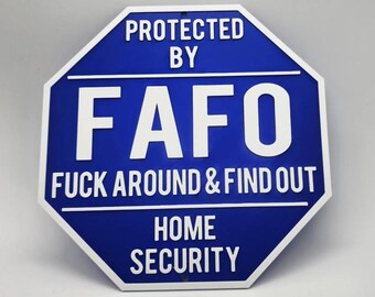 FAFO Sign Svg, FAFO Sign PNG, Fck Around & Find Out Sign, Digital File ...