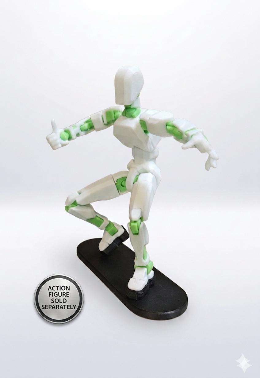 Magnet Boots & Board Stand for Dummy 13 | 3D Printed Customizable