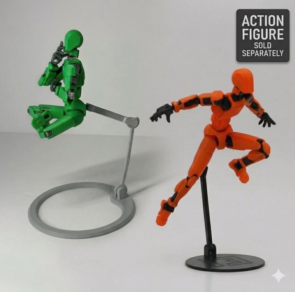 スタンド・フォー・ダミー13｜2種類｜3Dプリント製アクション
