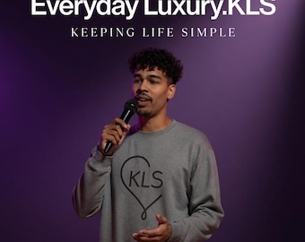 KLS Crewneck Sweatshirt | Minimalist Luxury Streetwear Pullover