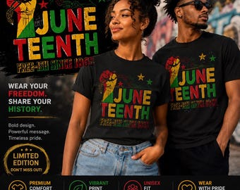 Juneteenth 1865 Limited Edition Shirt | Black History Freedom Day Tee