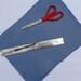 Five sheets of 11 x 14 inch Denim Paper