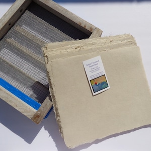 NEW Eights sheets of 8 x 10 Inch Abaca Hemp Paper