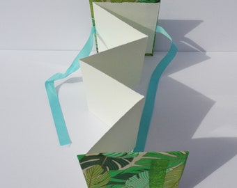 Green Fern Accordion book