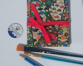 Oriental Themed Accordion Book