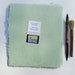 NEW Eight Sheets of 8x 10 inch Handmade Celadon Abaca Kozo paper