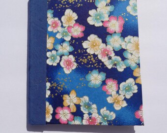 Beautiful Blue Floral Japanese Inspired Book