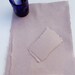 Five sheets of 11 x 14 inch heather abaca kozo handmade paper