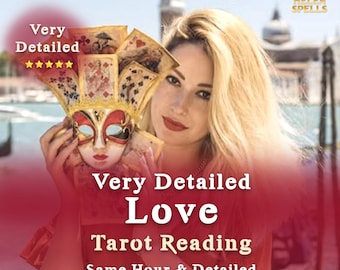 Tarot Reading Same Hour, Love Tarot Reading , Soulmate Reading , Psychic Love Reading, Twin Flame Reading , Medium Reading Same Day