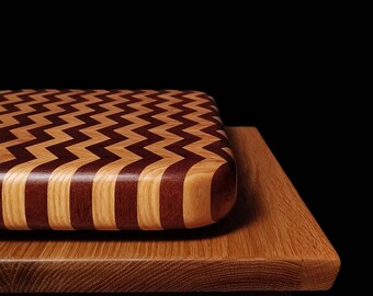 Tabla de cortar Zig Zag / de grano final