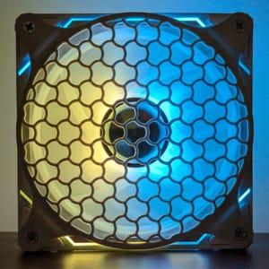 Armor - PC Computer Fan Shroud / Grill / Cover 120/140 mm 3D gedrucktes Original nach Maß