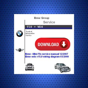 Manual de reparación y servicio de BMW, diagrama de cableado de la serie 1 (E81, E82, E87) 5 (E34, E39, E60, E61) TIS