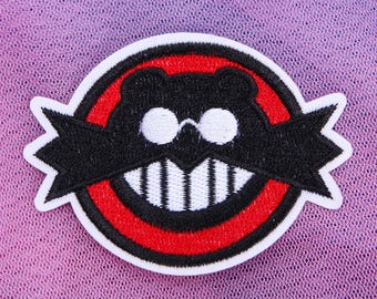 Sonic the Hedgehog Robotnik Eggman Iron On Patch