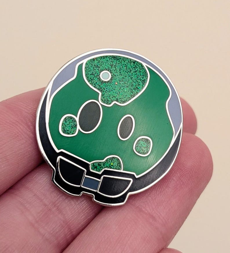 Deadlock Viscous Glitter Enamel Pin Badge - Etsy