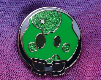 Deadlock Viscous Glitter Enamel Pin Badge