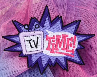 Deltarune Tenna TV Time Iron-On Embroidered Patch