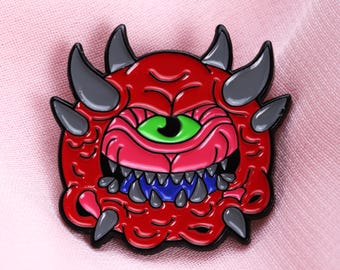 Doom Cacodemon Pain Elemental Soft Enamel Pin Badge