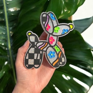 Groovy Balloon Dog Car Freshie- Cute Car Freshener, Funky Decor, Girly Gift