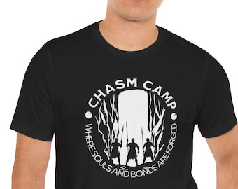 Chasm Camp, wo Seelen und Bindungen geschmiedet werden, Unisex T-Shirt, Stormlight Archive Fan Shirt, Brandon Sanderson inspirierte Kleidung, Cosmere Geschenk