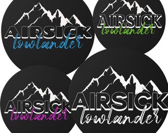 Airsick Lowlander Mountain Vinyl Stickers, Brandon Sanderson's Cosmere, Nature Lover Gift, Stormlight Archive stickers, Cosmere gifts