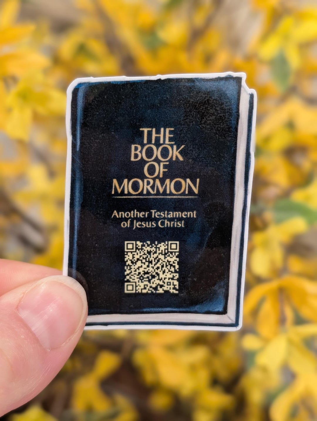 10 Pack Book of Mormon QR Code Vinyl Stickers. Multiple Languages ...