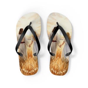 jesus flip flops