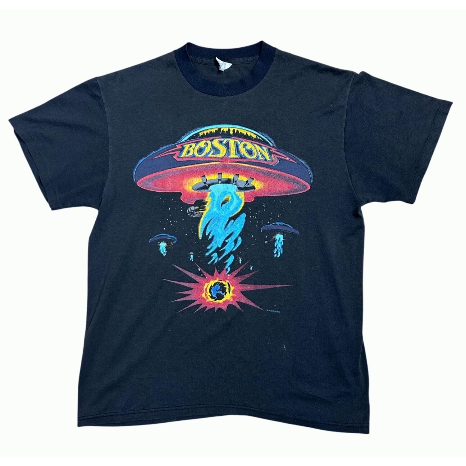 Boston 1987 Tour Tshirt - Etsy