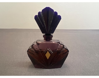 Vintage Passion Elizabeth Taylor Art Deco Style Perfume Parfum Bottle Mini .12 oz