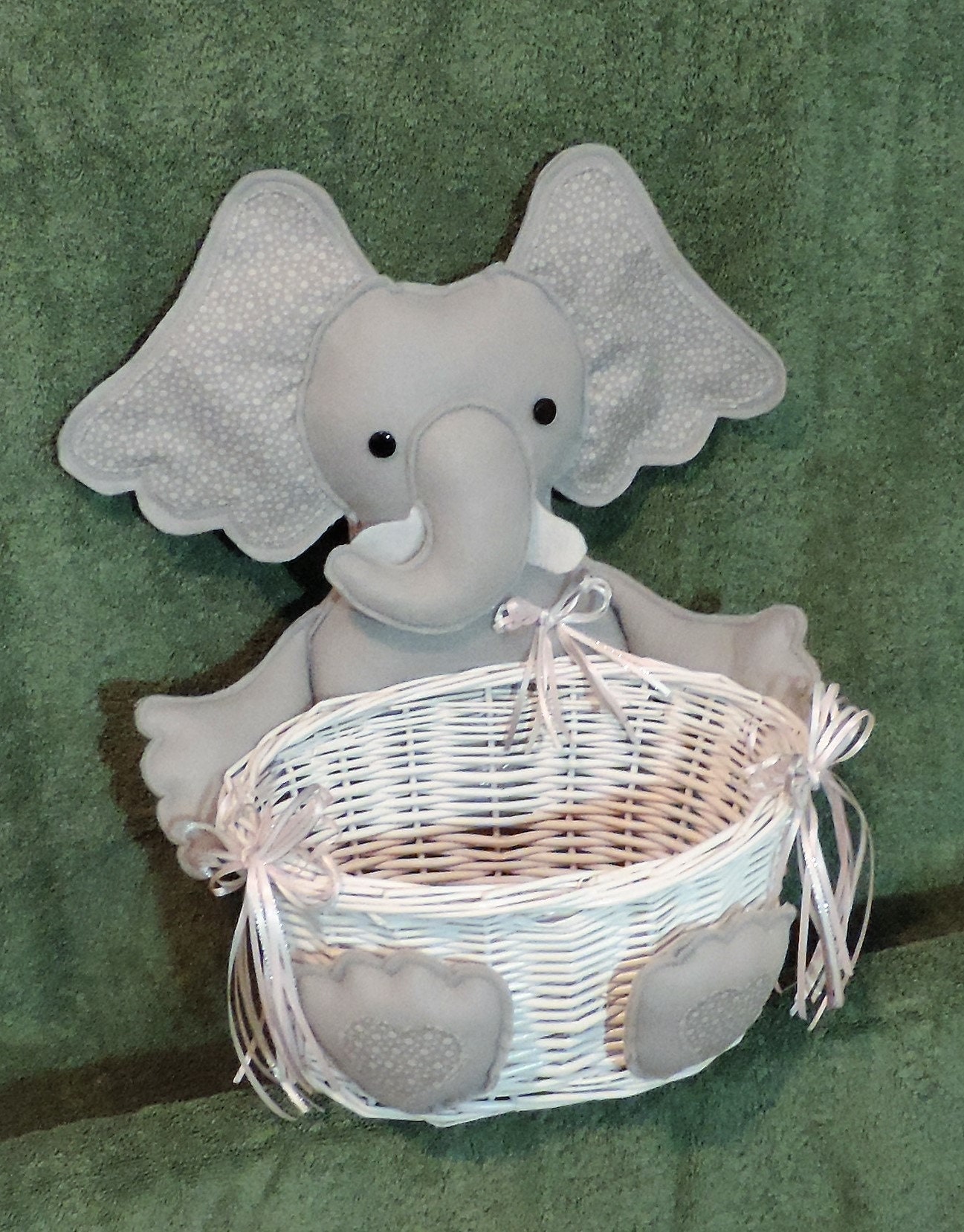 Elephant Basket - Etsy