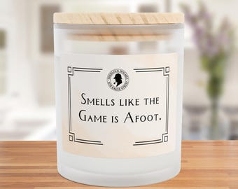 Smells Like The Game is Afoot - Sherlock Holmes 11 oz. Woodwick Candle
